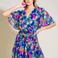THINK OF ME WOVEN MINI DRESS