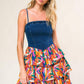 LACED IN LOVE WOVEN MINI DRESS