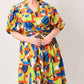 SATURDAY FEELINGS WOVEN MIDI DRESS