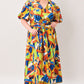 SATURDAY FEELINGS WOVEN MIDI DRESS