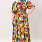 SATURDAY FEELINGS WOVEN MIDI DRESS
