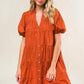 MISS AMERICAN PIE WOVEN MINI DRESS