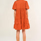 MISS AMERICAN PIE WOVEN MINI DRESS
