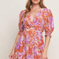 MEADOW SERENADE WOVEN MIDI DRESS