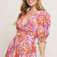 MEADOW SERENADE WOVEN MIDI DRESS