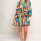 EFFORTLESS SELECTION WOVEN MINI DRESS