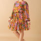 MUTED GARDEN WOVEN MINI DRESS