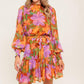 MUTED GARDEN WOVEN MINI DRESS