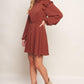 CALL IT LOVE WOVEN MINI DRESS