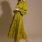 TOTAL APPEAL WOVEN JACQUARD MIDI DRESS