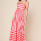 SPEAK NOW WOVEN MIDI DRESS