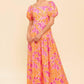 LITTLE LUXURIES WOVEN MAXI DRESS