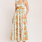 MARIGOLD BREEZE WOVEN MIDI DRESS