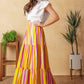 LIGHT UP MY LIFE POPLIN MAXI SKIRT