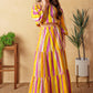 LIGHT UP MY LIFE POPLIN MAXI SKIRT