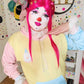 Pastel Colorblock Clown Hoodie - Have a Nice Day Clowncore Unisex Hoodie 2XS-6XL