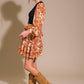 FLIRTY DREAMER SWEATER MINI DRESS