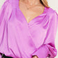 MODERN MUSE ORCHID WOVEN TOP