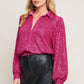 FREEDOM CALLS SEQUIN TOP