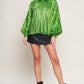 RUNWAY TREND FOILED TOP
