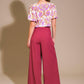 ROMANTIC WHIMS WOVEN TOP