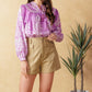 CITY CHIC WOVEN TOP