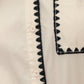 MONO EDGE WOVEN TOP