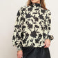 FREEDOM FLORAL STATEMENT WOVEN TOP