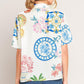 SUMMER PORCELAIN WOVEN TOP