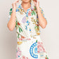 SUMMER PORCELAIN WOVEN TOP