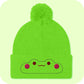 Kawaii Frog Pom-Pom Beanie