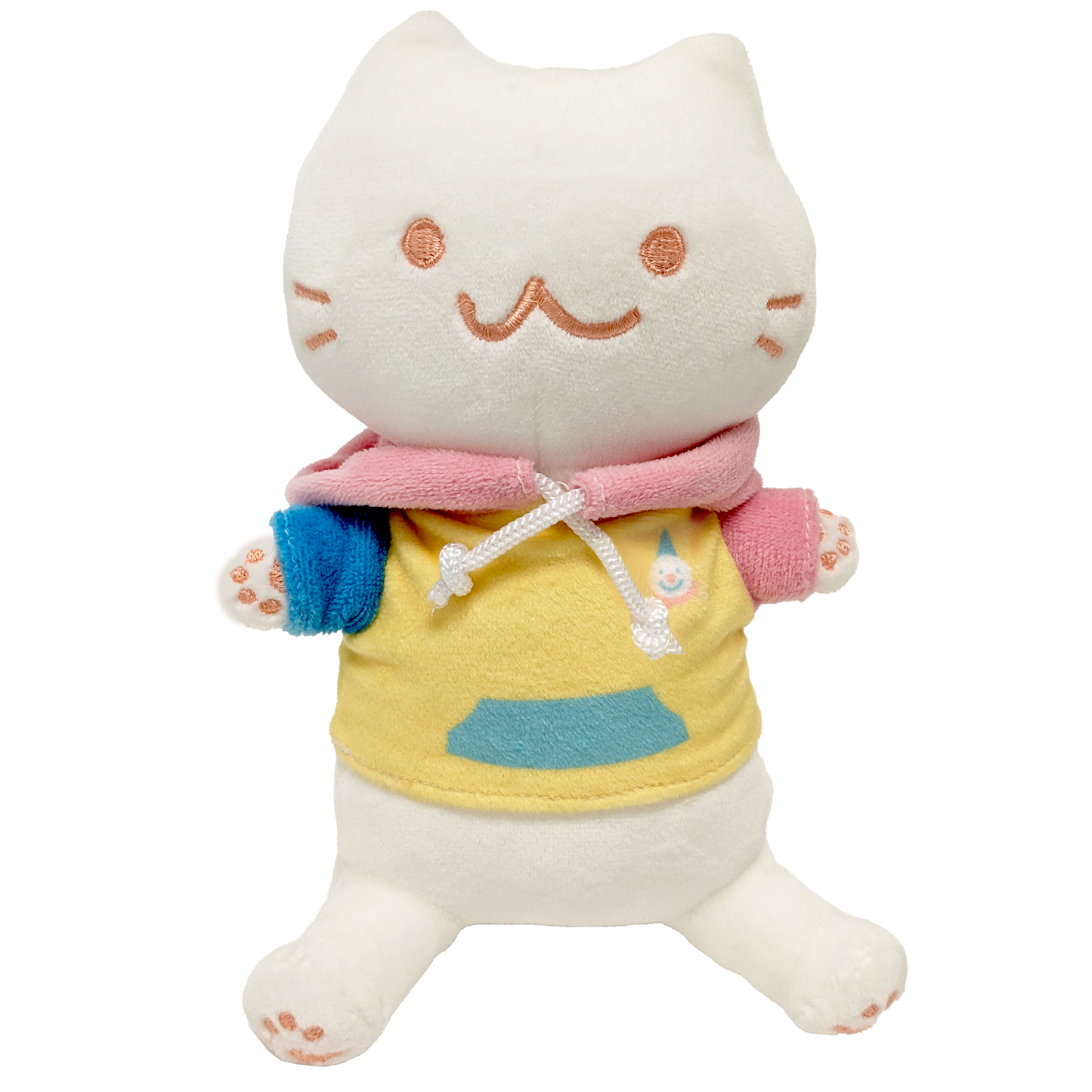 Noodlecat Plushie with Removable Hoodie - NOW IN STOCK! 🩷