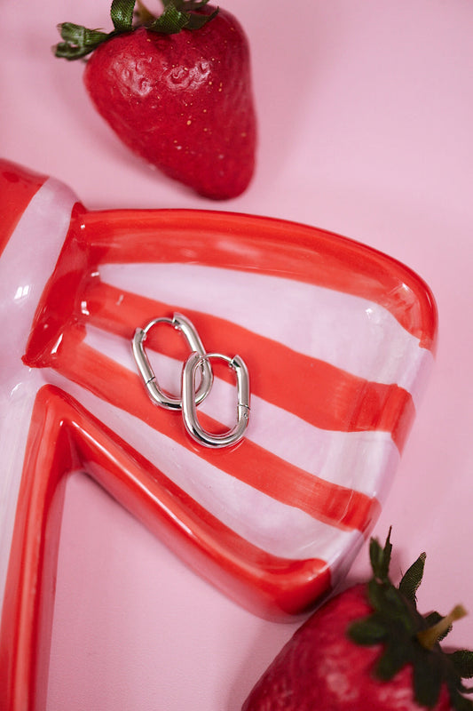 Squoval Hoops (Gold + Silver)