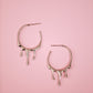 Honey Drip Hoops (Gold + Silver)
