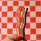 Wavy Glass Straws