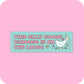 Silly Goose is Loose Car Bumper Magnet 10" x 3"