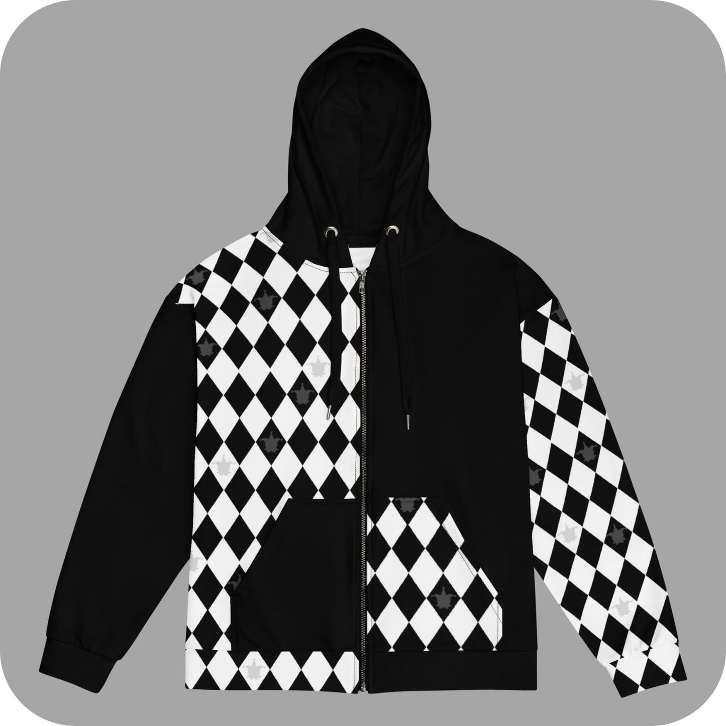 Jester Clowncore Unisex zip hoodie 2XS - 6XL