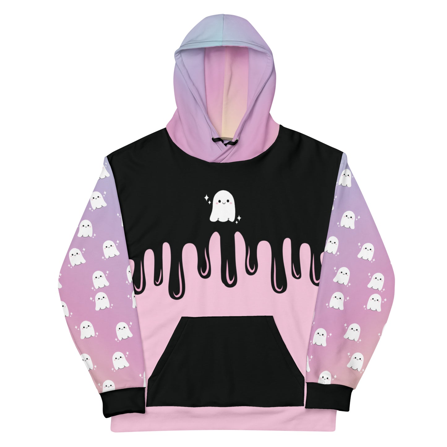 Pastel Purple Ghost Unisex Hoodie 2XS - 6XL