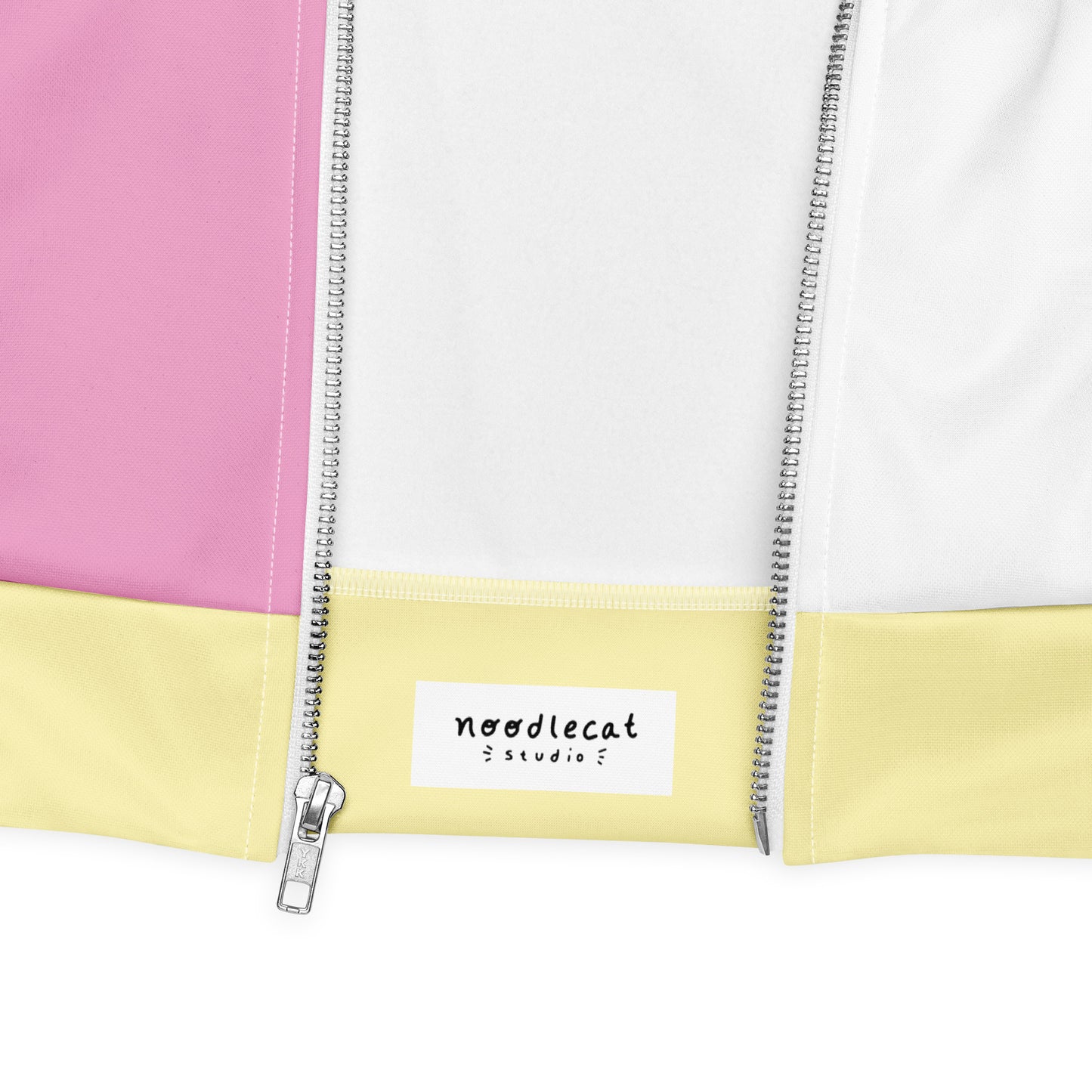 Palhaço vs Mime Clowncore Pastel Colorblock Candy Colorway Jaqueta bomber unissex XS - 3XL
