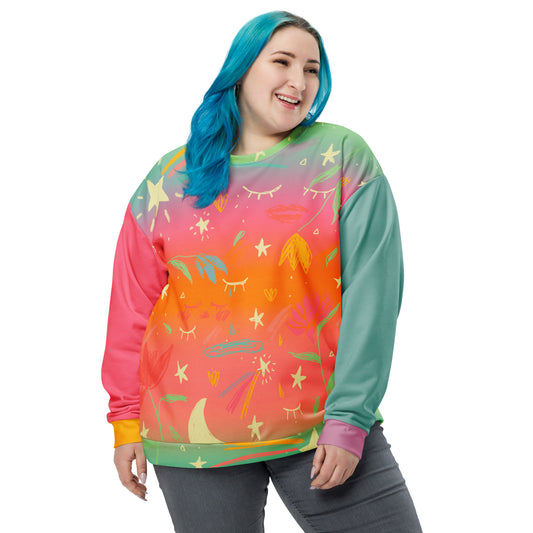 Colorful Cosmos Unisex Sweatshirt