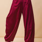POWERFUL CHARM WOVEN SATIN PANTS