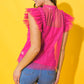 YOU'RE ON MY MIND TULLE TOP