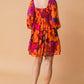 GOOD FLOWS TO ME WOVEN MINI DRESS