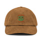 Friendly Froggy Embroidered Corduroy hat