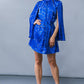 MESMERIZING ELEGANCE WOVEN MINI DRESS