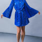 MESMERIZING ELEGANCE WOVEN MINI DRESS