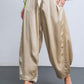 POWERFUL CHARM WOVEN SATIN PANTS