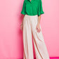 BACK TO BUSINESS WOVEN TOP