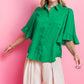 BACK TO BUSINESS WOVEN TOP