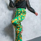FLUTTERING ON WOVEN TOP